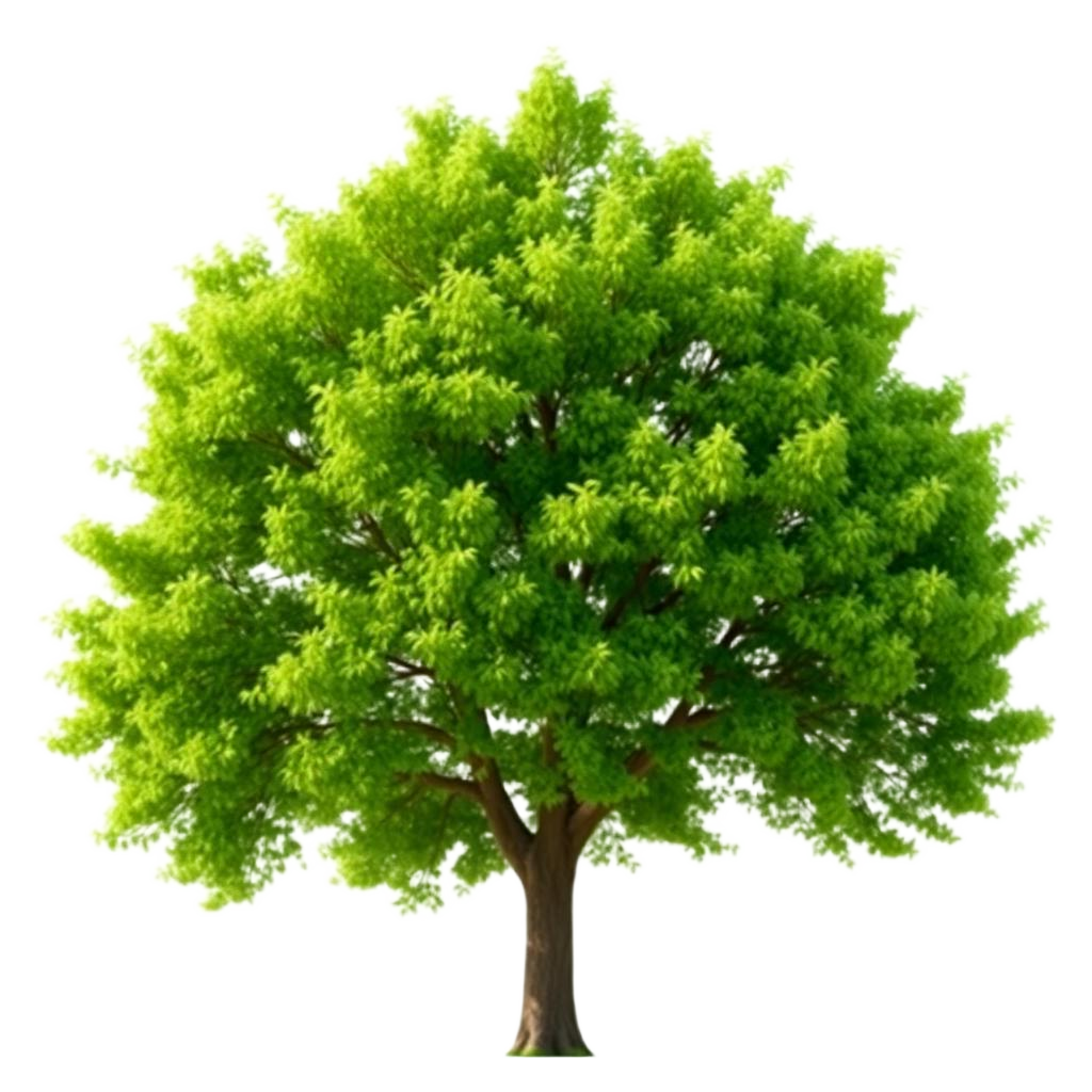 Mature tree representing carbon sequestration